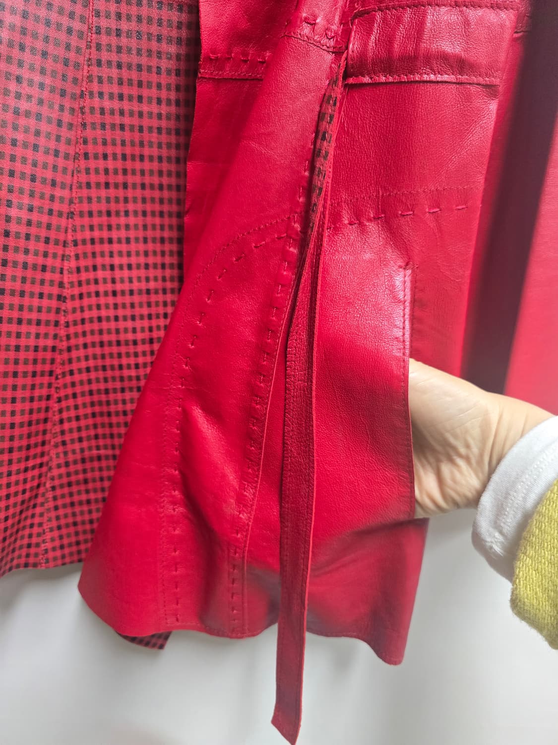 가죽 자켓 양면 s 상품이미지2