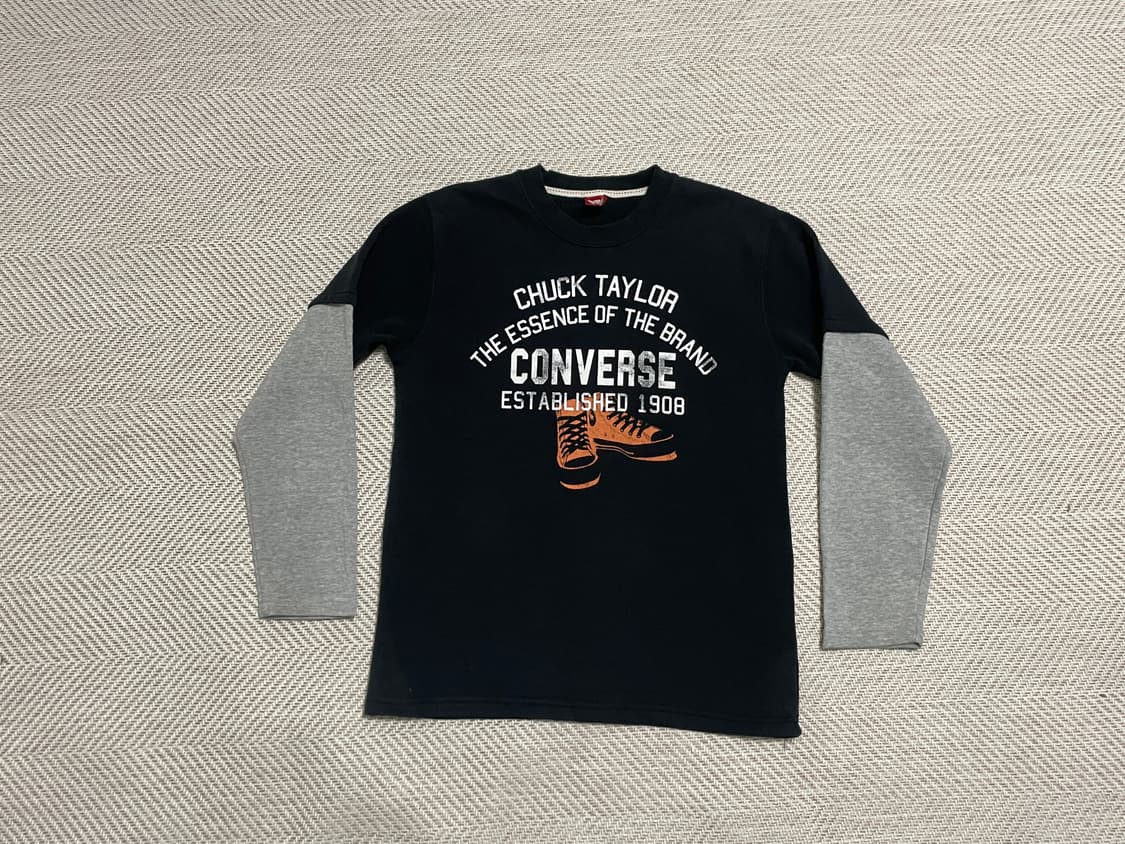 컨버스 레이어드 그래픽 스웻셔츠  J03264 상품이미지1