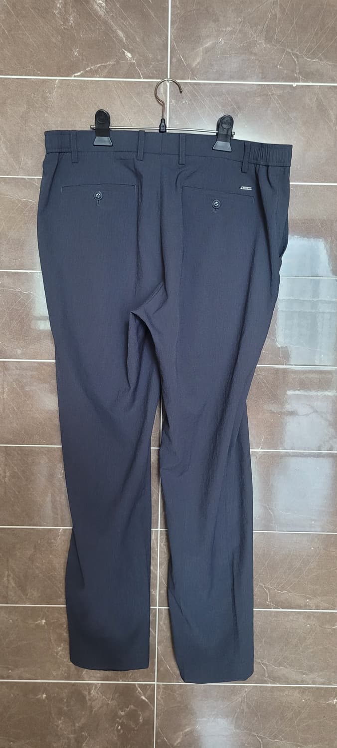 👔남성33-34인치👔CREMIEUX 남성 바지 짙은챠콜(한여름용) 상품이미지2