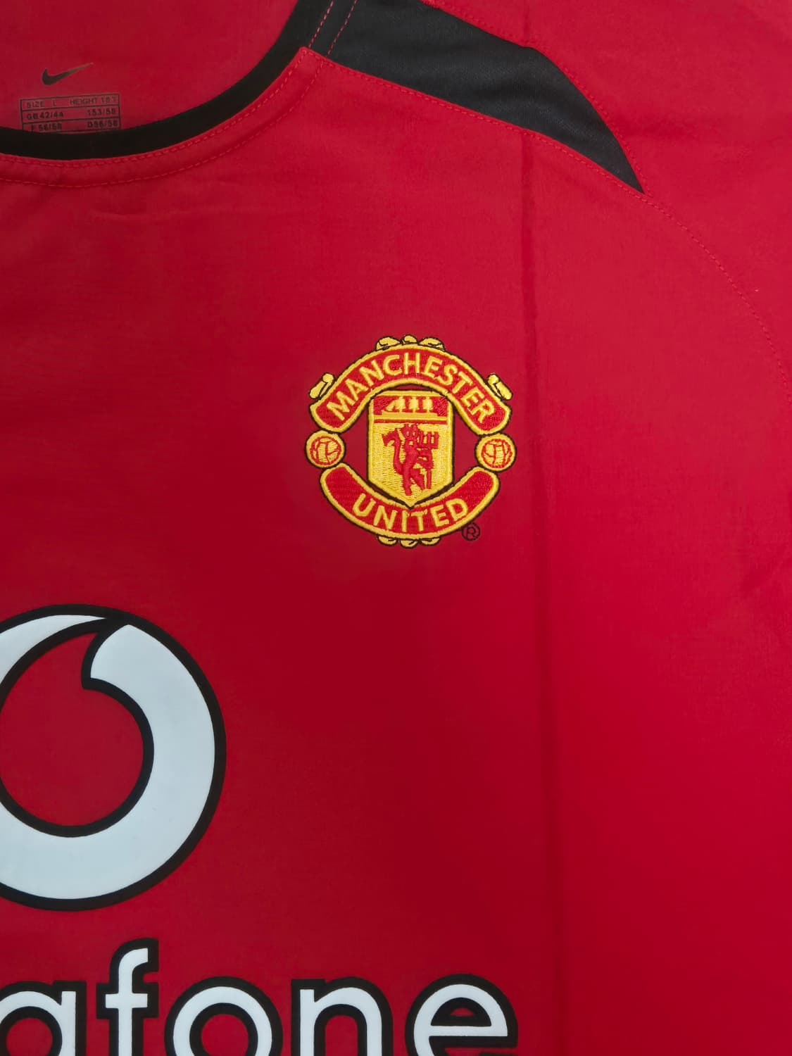 레트로)02-04시즌 맨유 호날두 맨유데뷔 긴팔유니폼 L 레플리카 상품이미지3