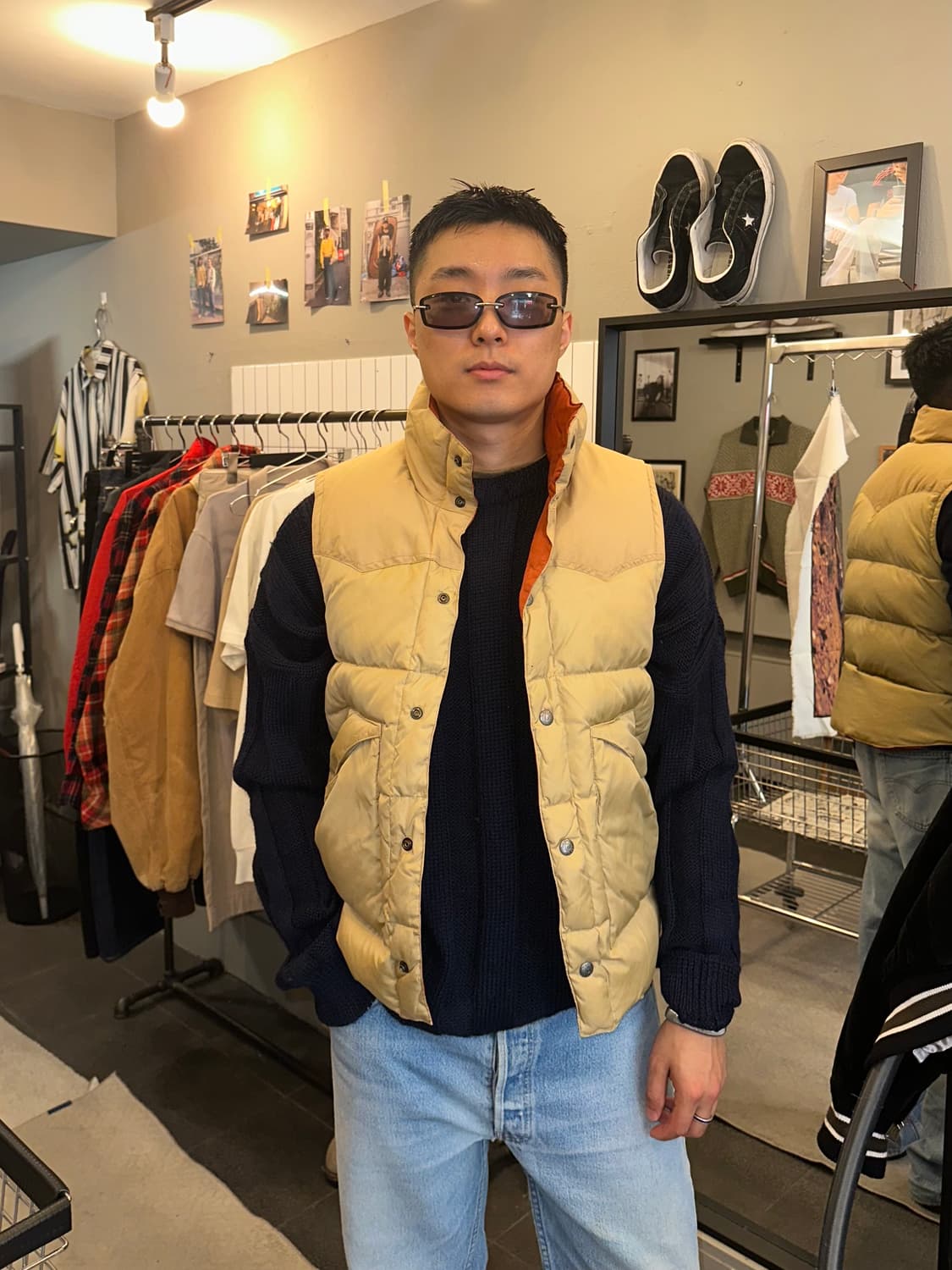 Sierra Designs reversible padding vest 상품이미지1