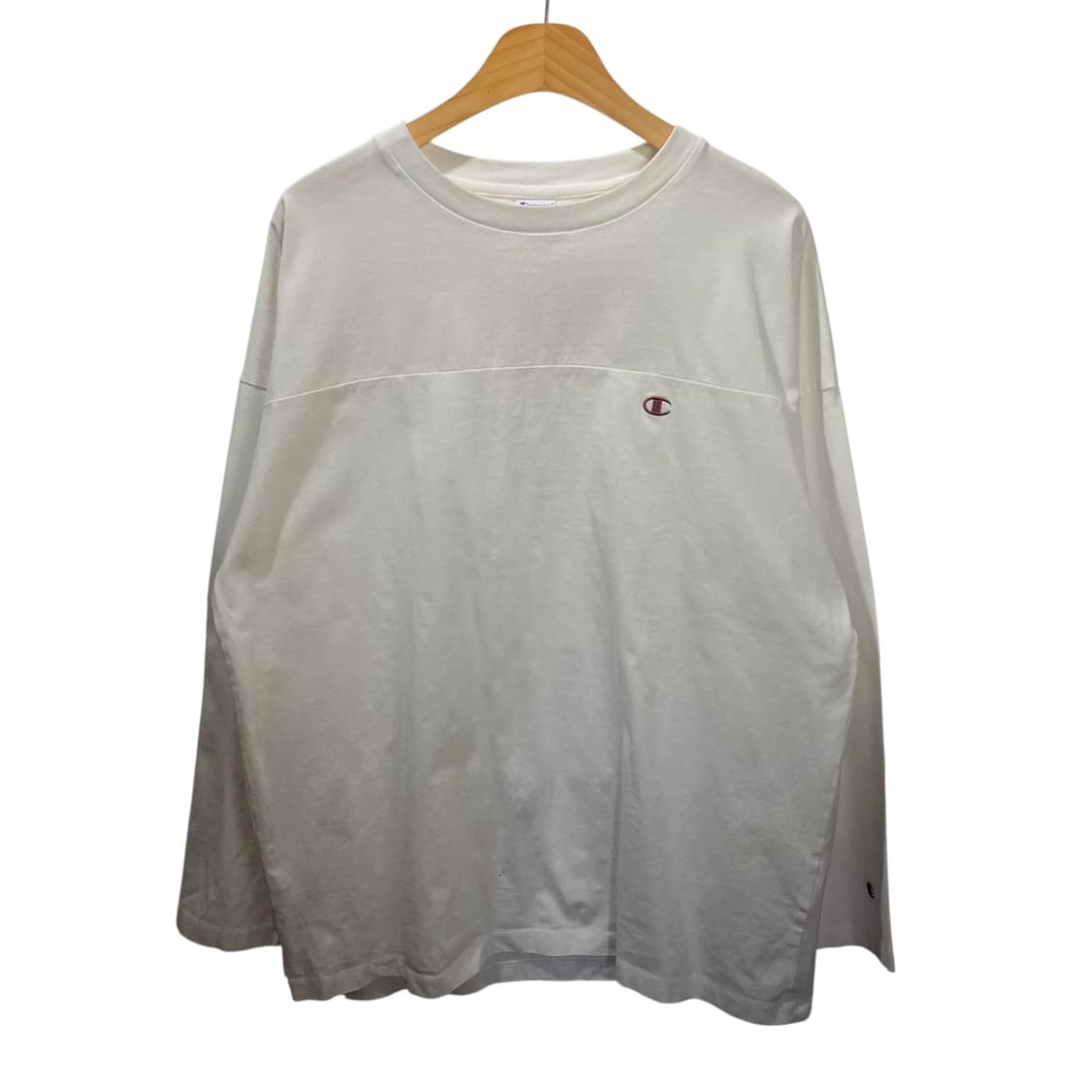챔피온 화이트 롱슬리브 상품이미지2