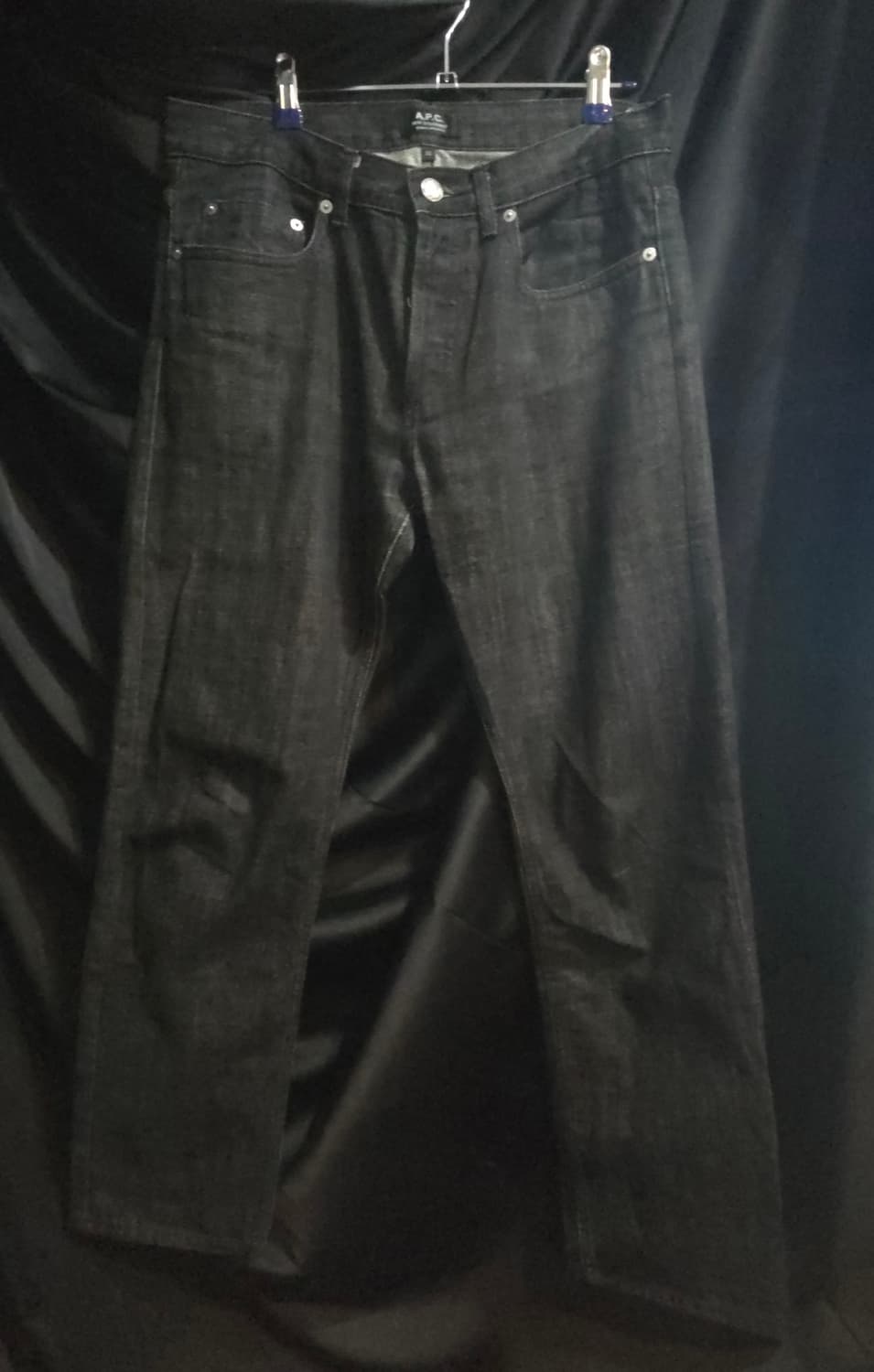 A.P.C. 아페쎄 블랙 데님 팬츠 상품이미지1