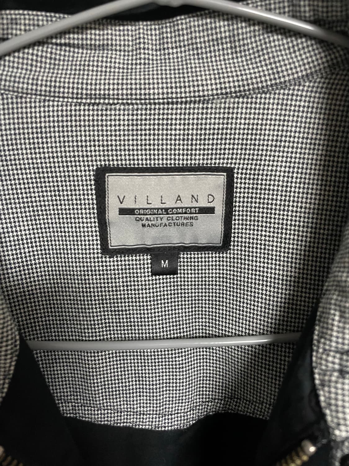 하이넥 사선 투지퍼 디테일 코튼집업 라이더락시크유니섹스ekam 00s 상품이미지7