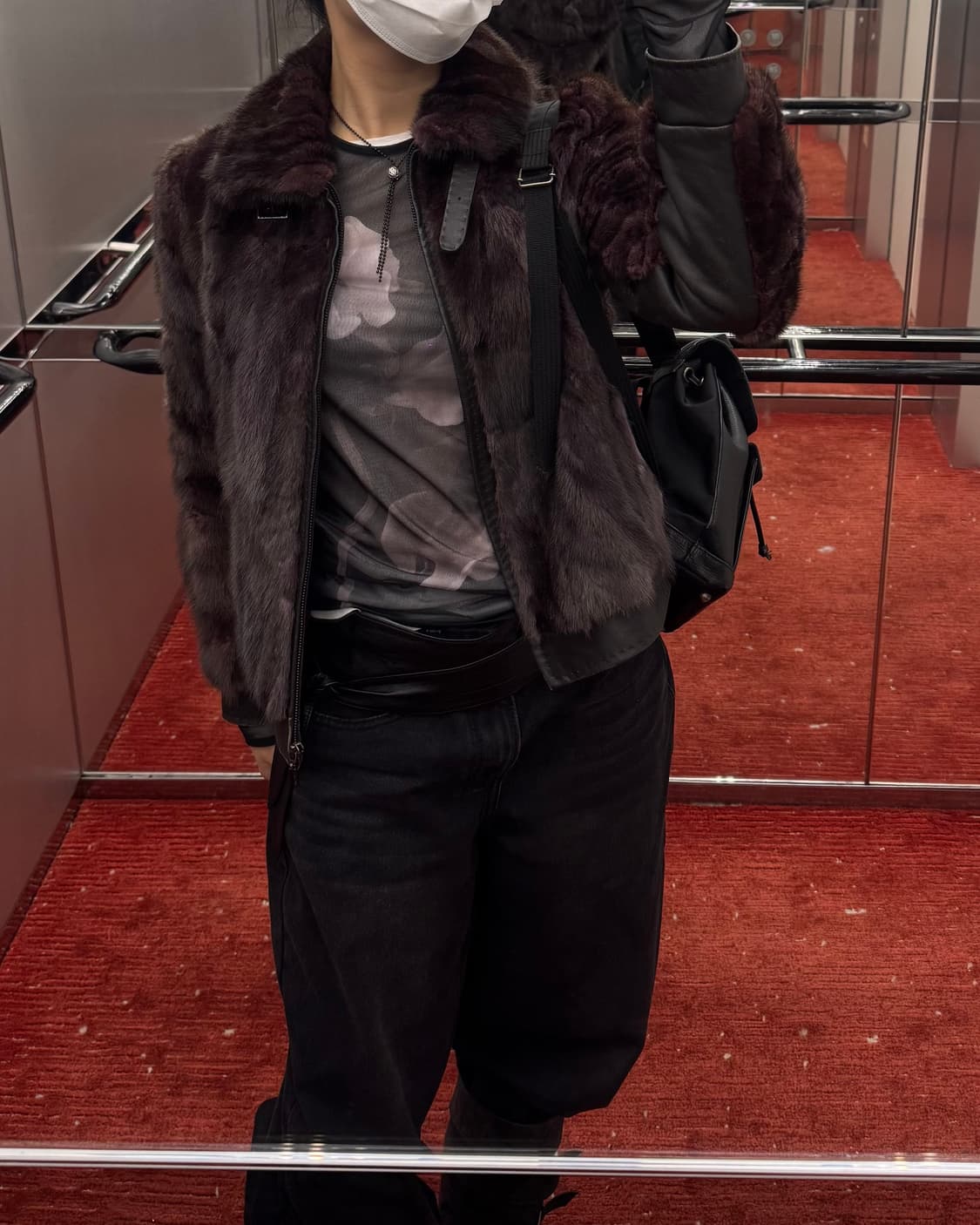 밍크 가죽자켓 [착샷있음] 상품이미지3