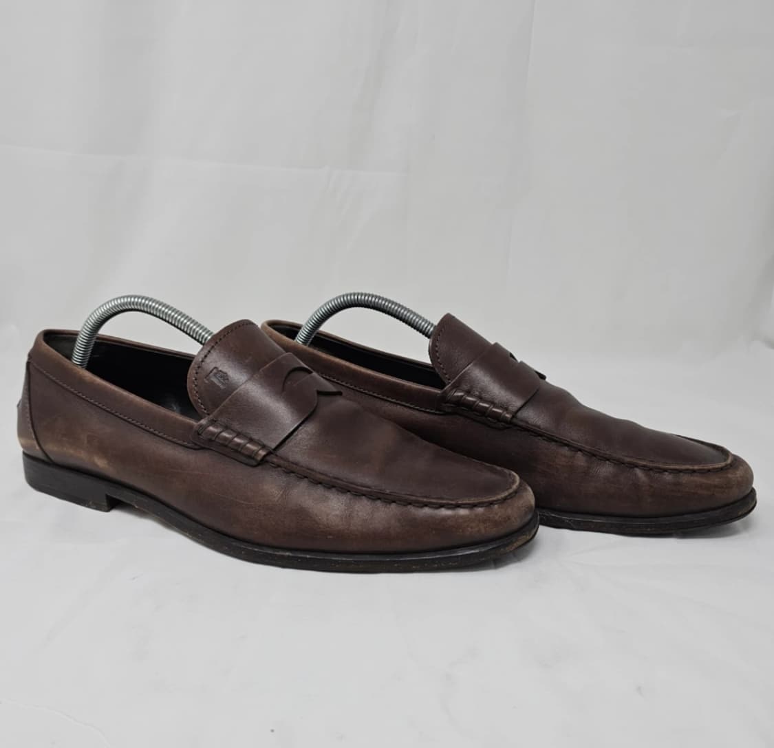 토즈 남성 브라운 가죽 로퍼 9사이즈 상품이미지3