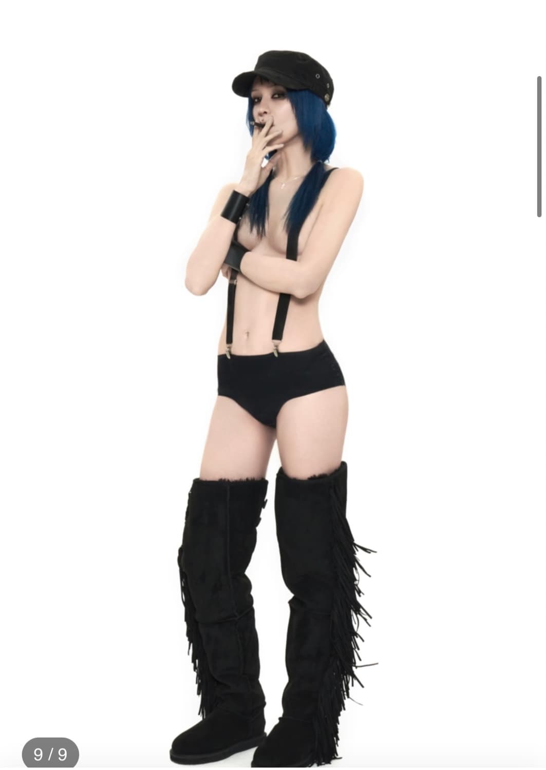 제발 구해요)) 604service DISTRESSED ARMY CAP 상품이미지2