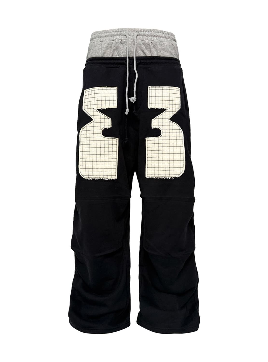 (Cortis 착용) Patch Panel Wide Sweatpants 상품이미지1