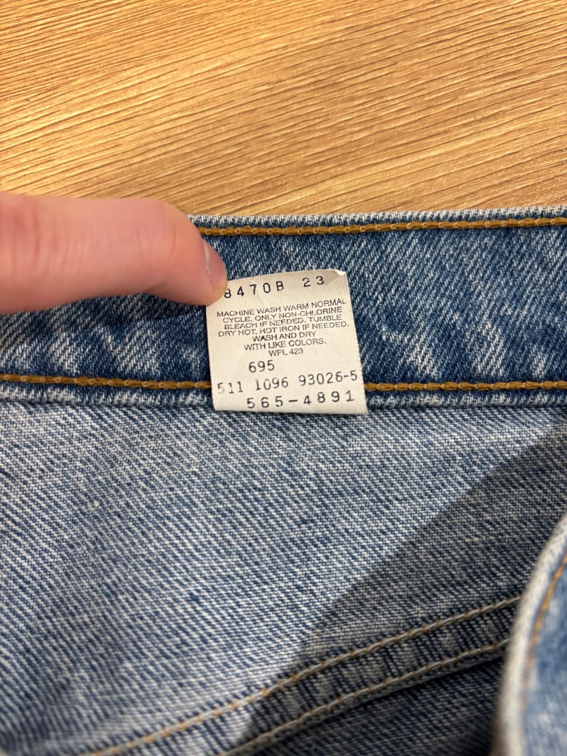 [30x36] 90s 빈티지 리바이스 565 (USA) 상품이미지6