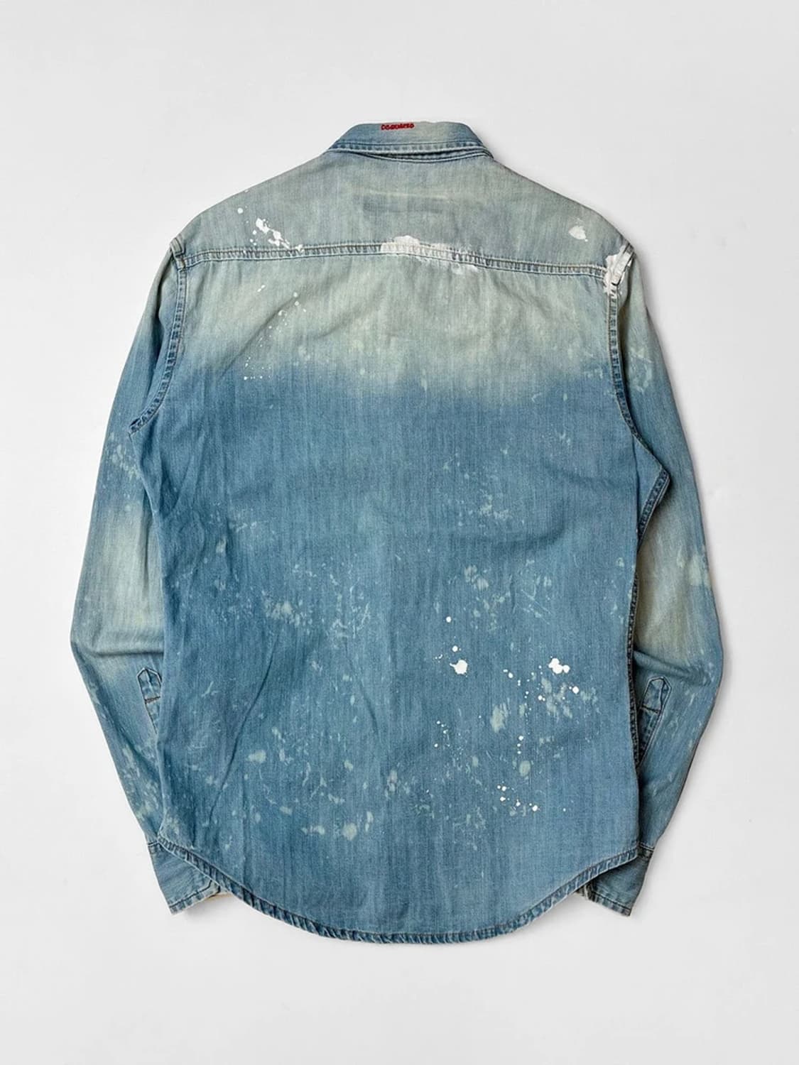 디스퀘어드2 00s 페인팅 데님 웨스턴 셔츠 PN5190 상품이미지6