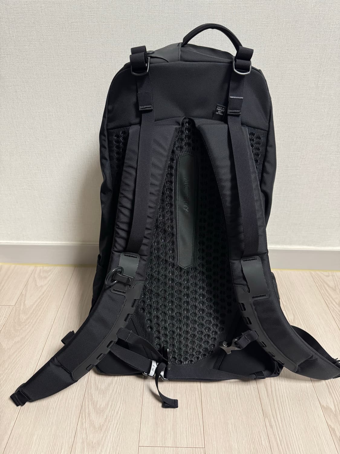 아크테릭스 아로22 백팩 블랙 판매!! #살로몬 스투시 노스페이스 몽벨 상품이미지5