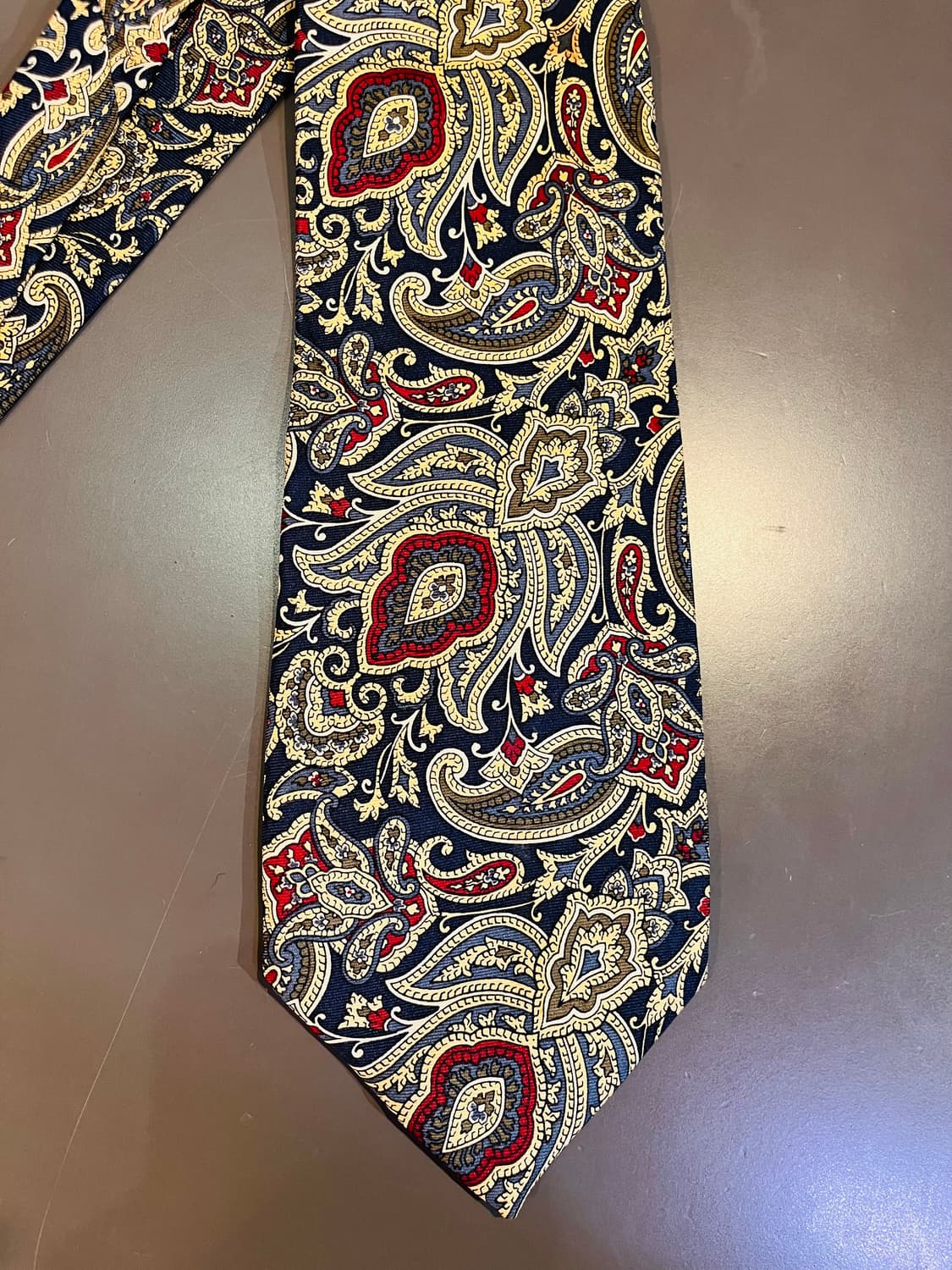 헌트 페이즐리 실크 넥타이 (한국) 상품이미지5