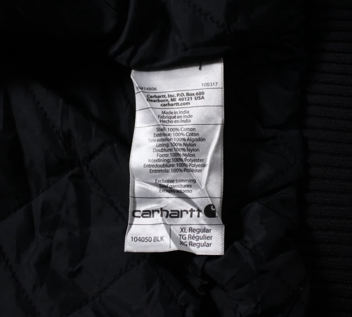 정품 Carhartt 칼하트 J130 덕 액티브 워크자켓(XL) 상품이미지4