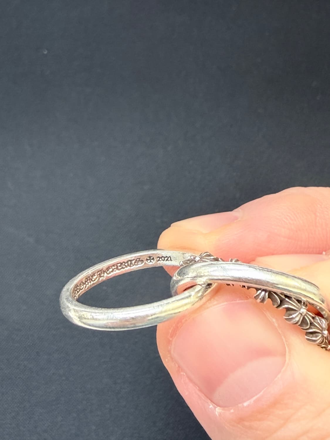 크롬하츠 타이니 e ch 플러스 밴드 트리플링 상품이미지4