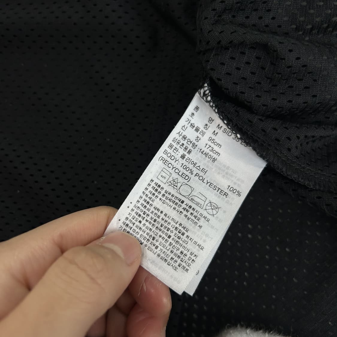 아디다스 삼선 블랙 긴팔티 m 상품이미지3