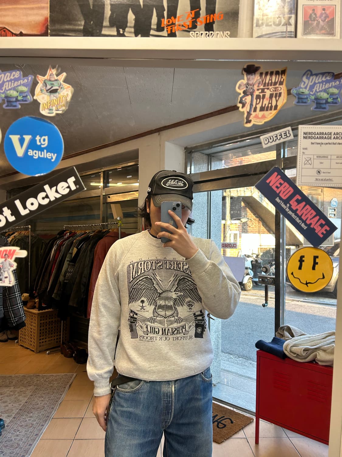 90‘s 걸프전(데저트스톰) 스웻셔츠 상품이미지8