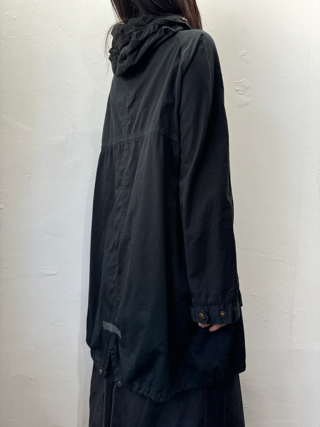 earth music&ecology cotton hood jacket 상품이미지8