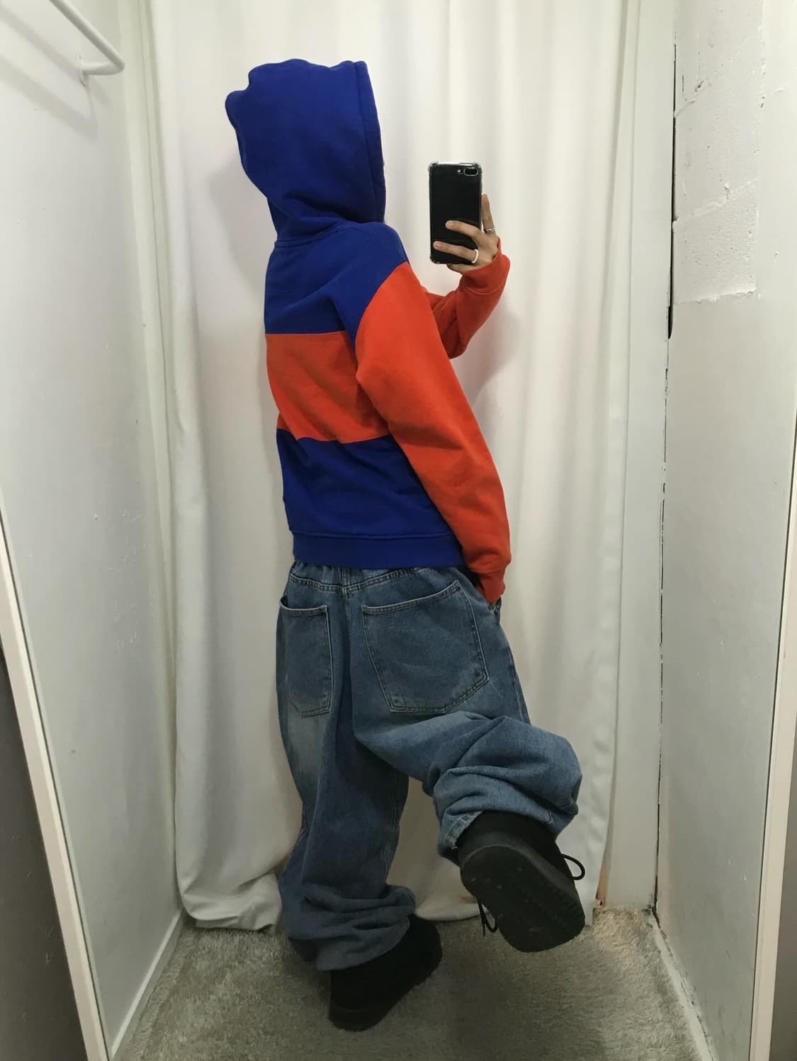 슈프림 X 챔피온 콜라보 후드티셔츠 ( 기모 ) 상품이미지5