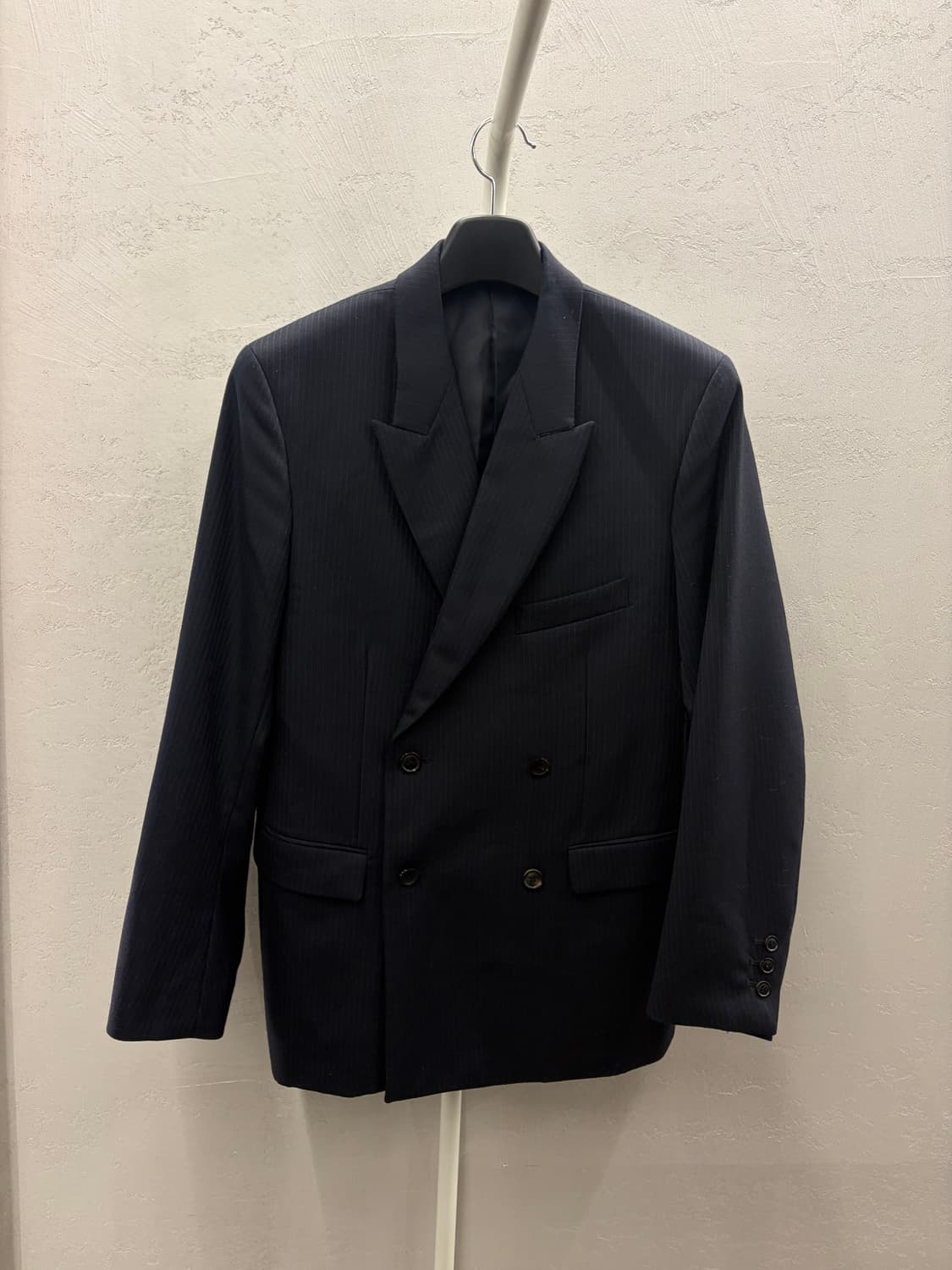 토니웩 핀 스트라이프 블레이저 M/95 네이비 상품이미지2