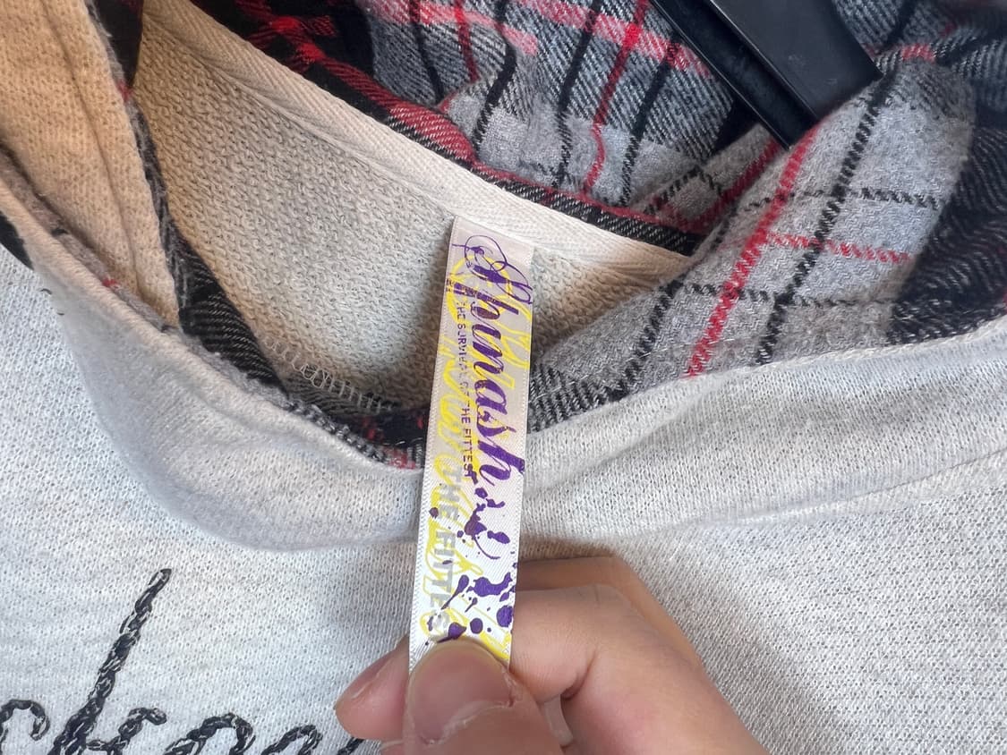 디즈니 그레이 미키마우스 후드티  상품이미지3