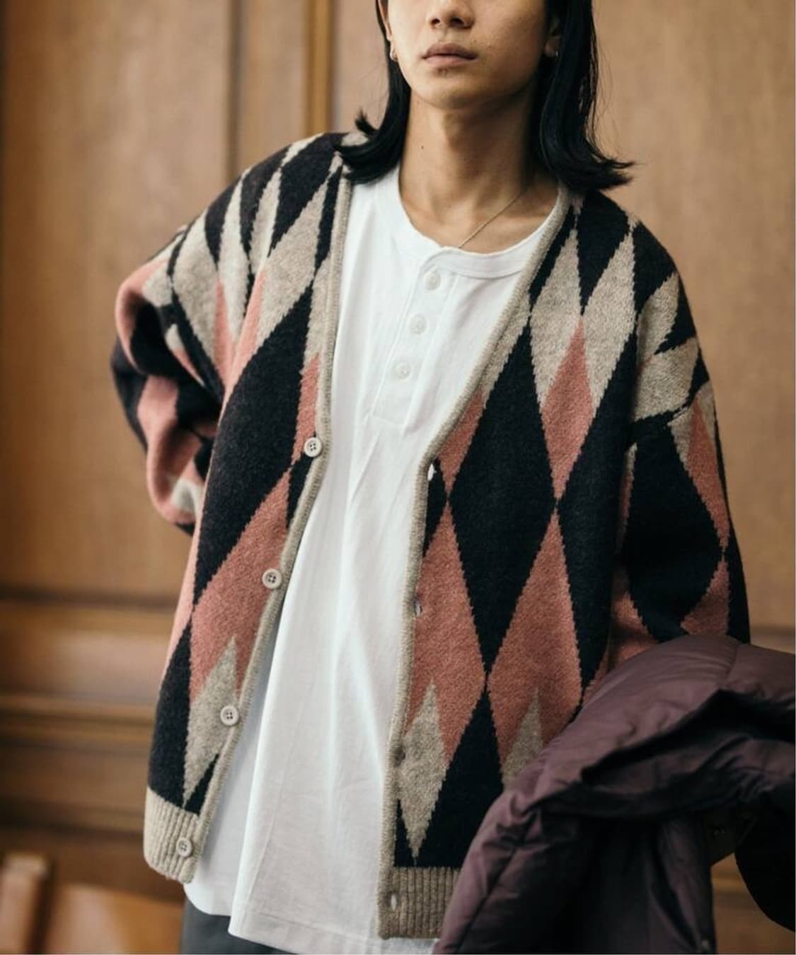 저널 스탠다드 브리티시 자카드 가디건 상품이미지5