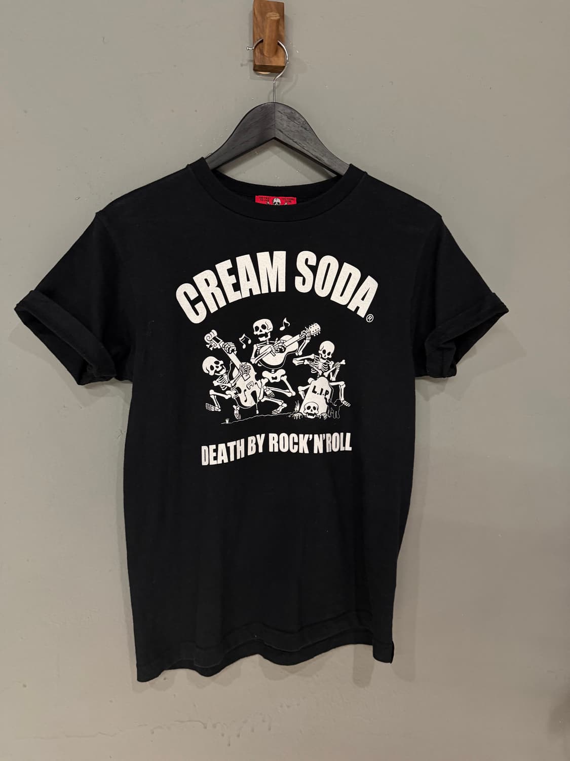 Cream soda dancing skull t-shirt 상품이미지6