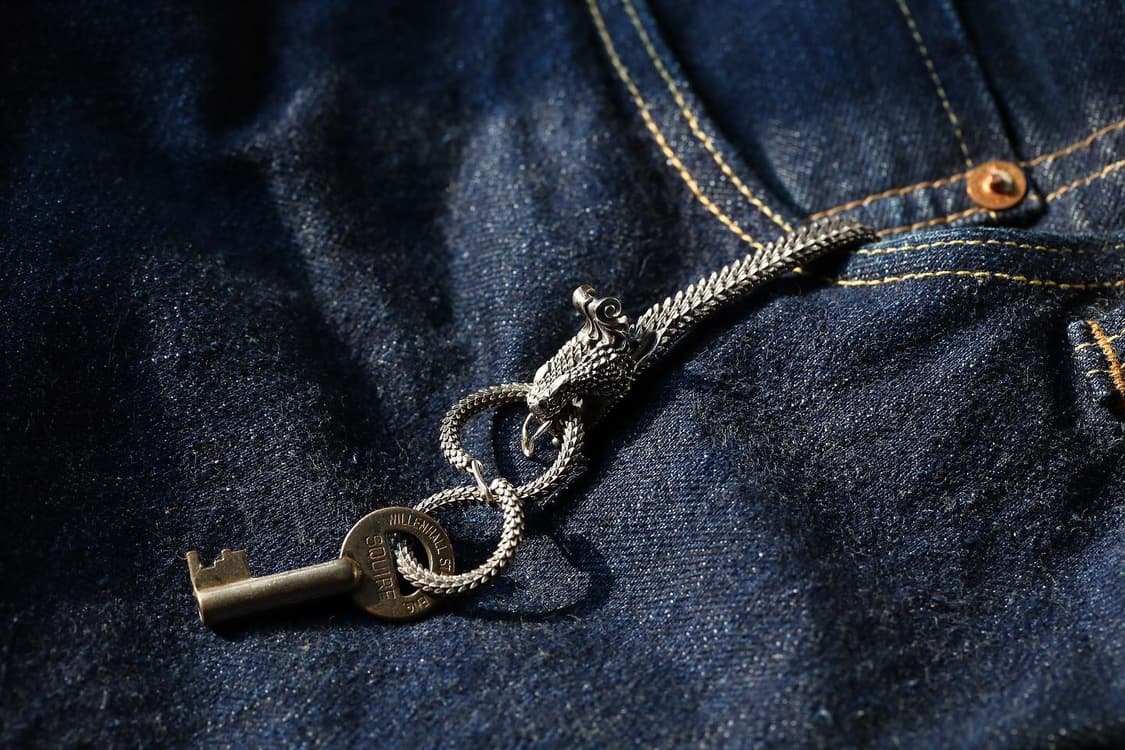 콜로니스트 스네이크 버클 키링 세트 snake bite & 8ring 상품이미지3