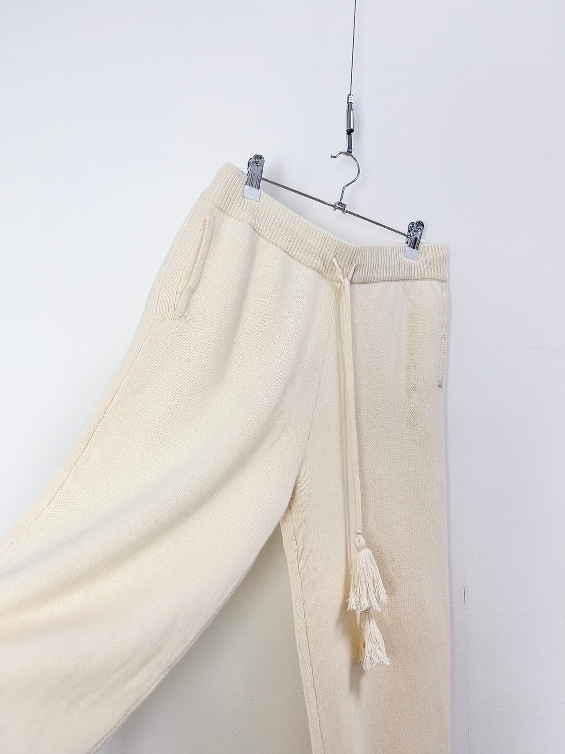 러브 쉑 팬시 울 캐시미어 니트 팬츠 tristan track pants 상품이미지8