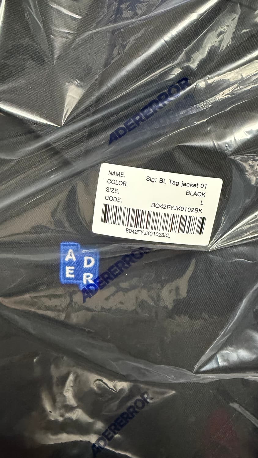 아더에러 시그니피컨트 자켓01 블랙 L 상품이미지2