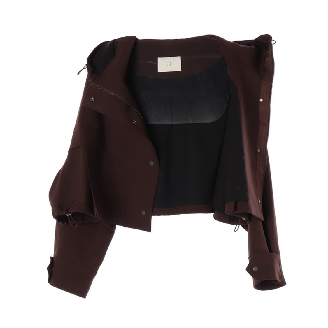 크롭 폴리 자켓  상품이미지2