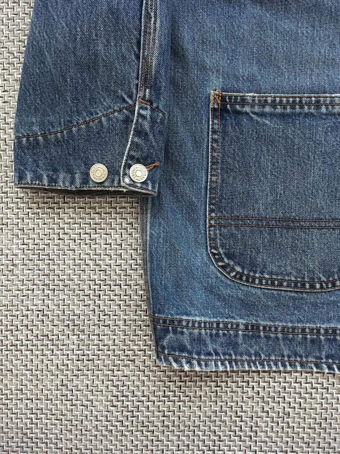 Original washed denim chore jackets 상품이미지6