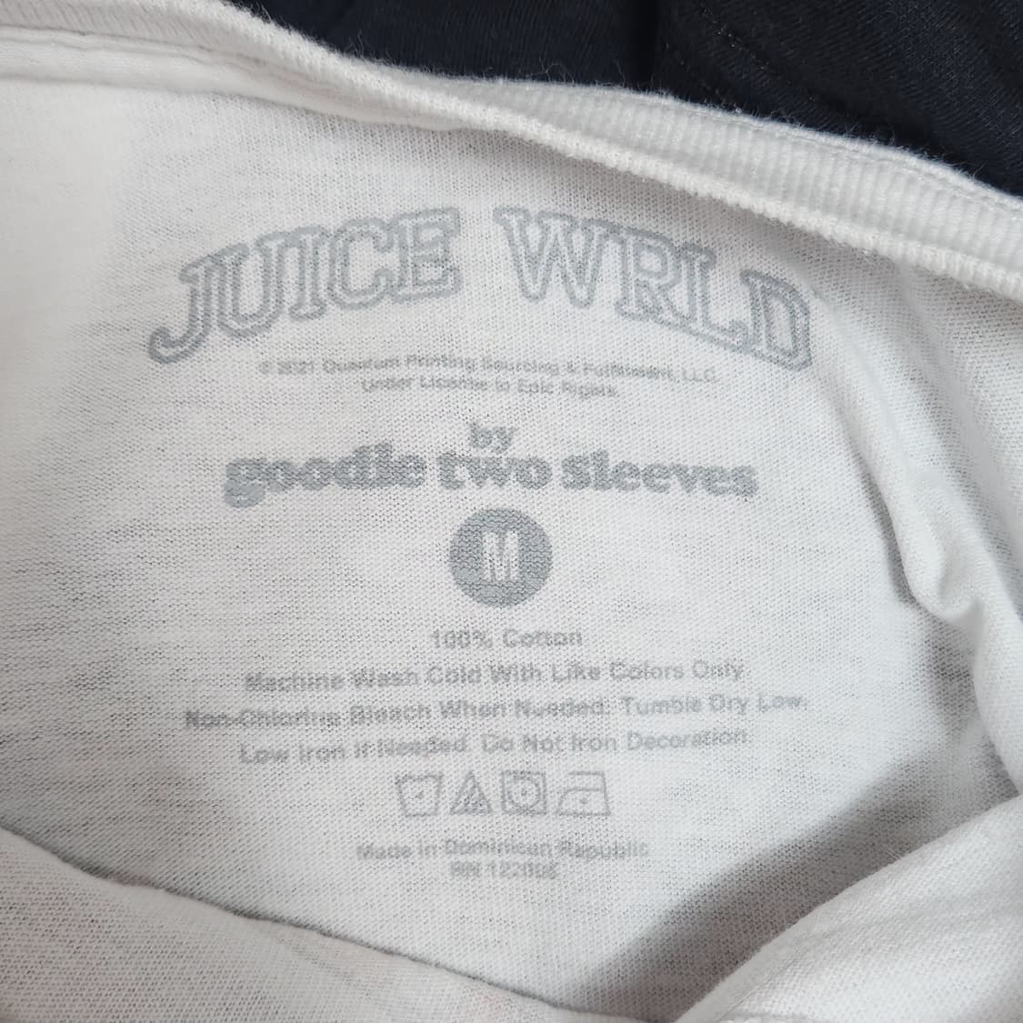 미국 래퍼 Juice WRLD 빈티지 그래픽 티셔츠 (M) 상품이미지4