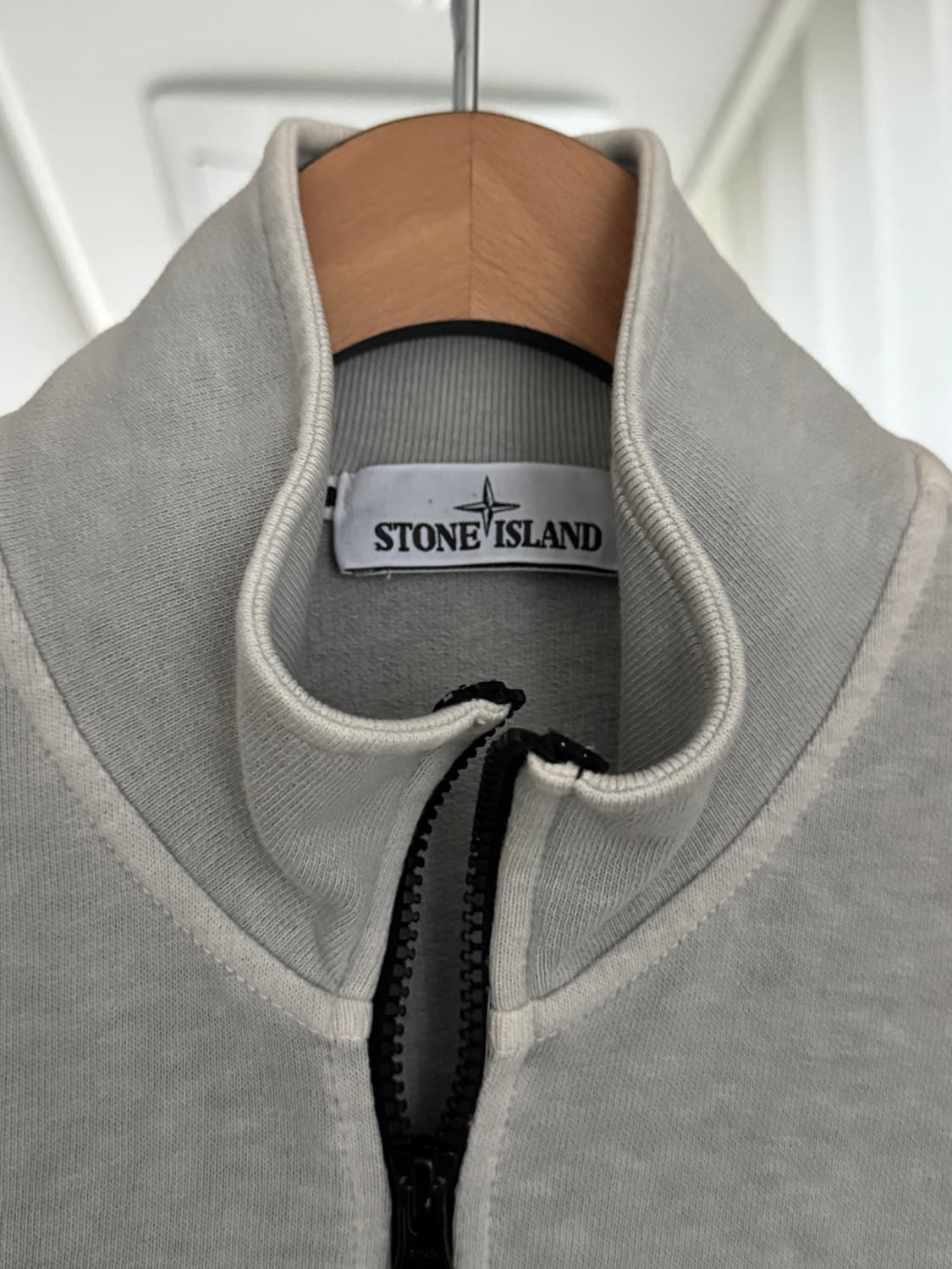 스톤아일랜드(Stone Island) 워싱 스웨트 집업 상품이미지6