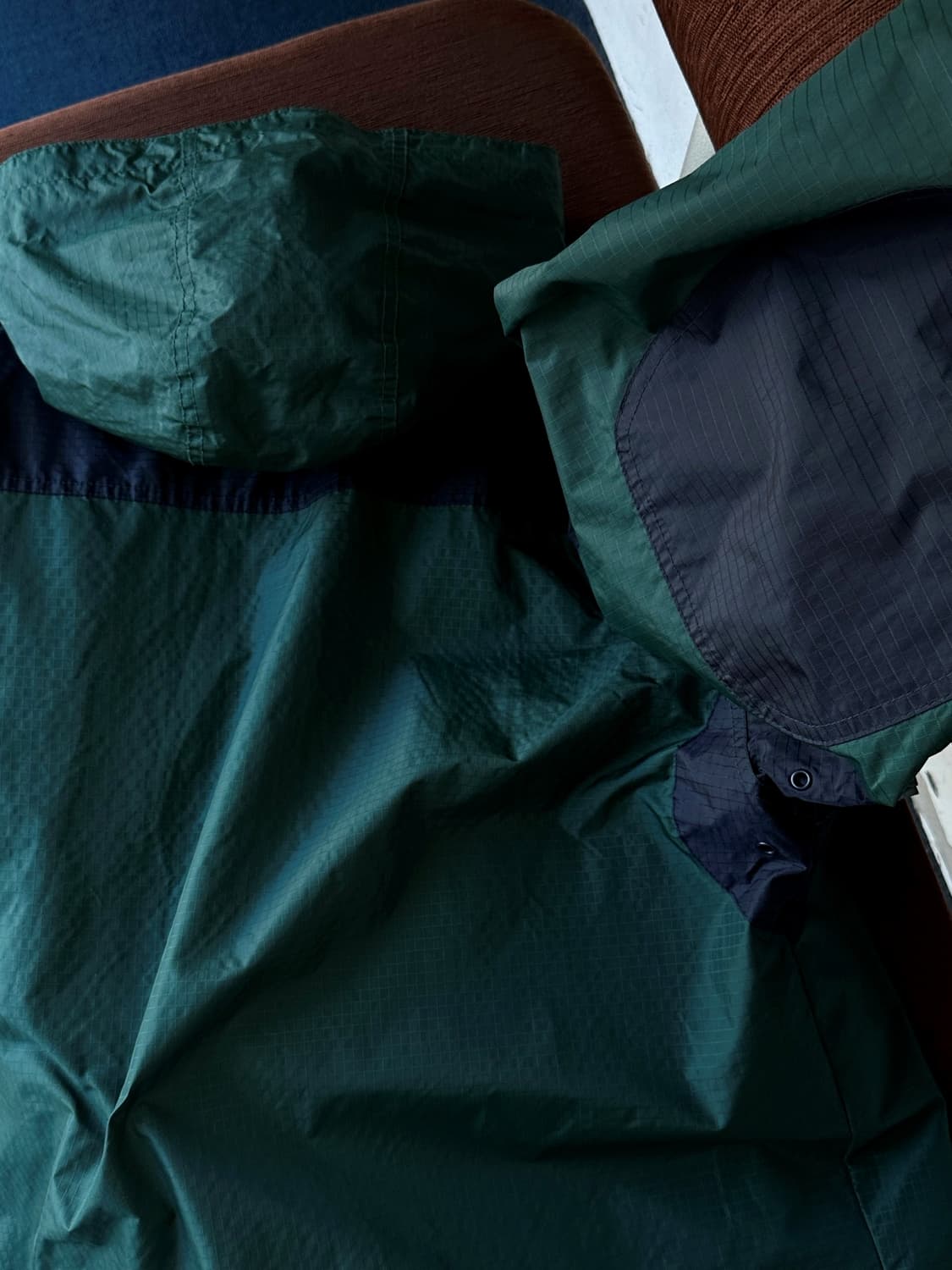 90's washer nylon utility anorak parka  상품이미지6