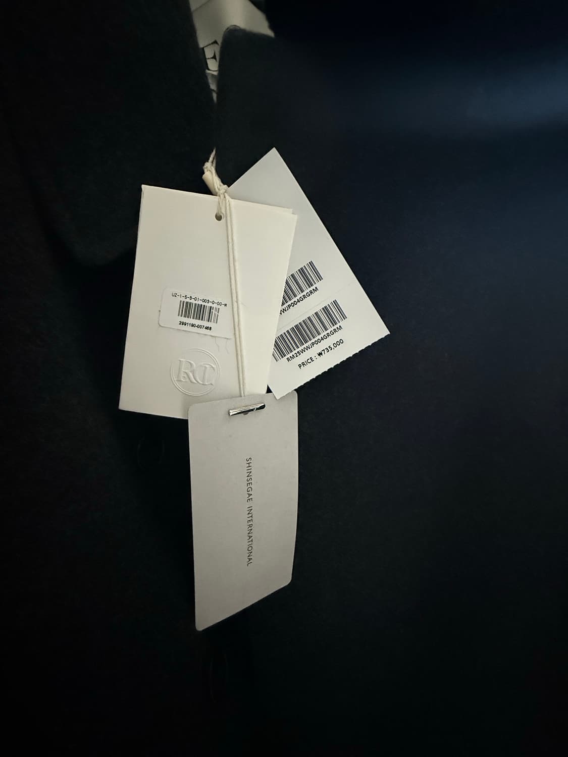 25FW 렉토 남성 래글런 슬리브 핸드메이드 점퍼  상품이미지6