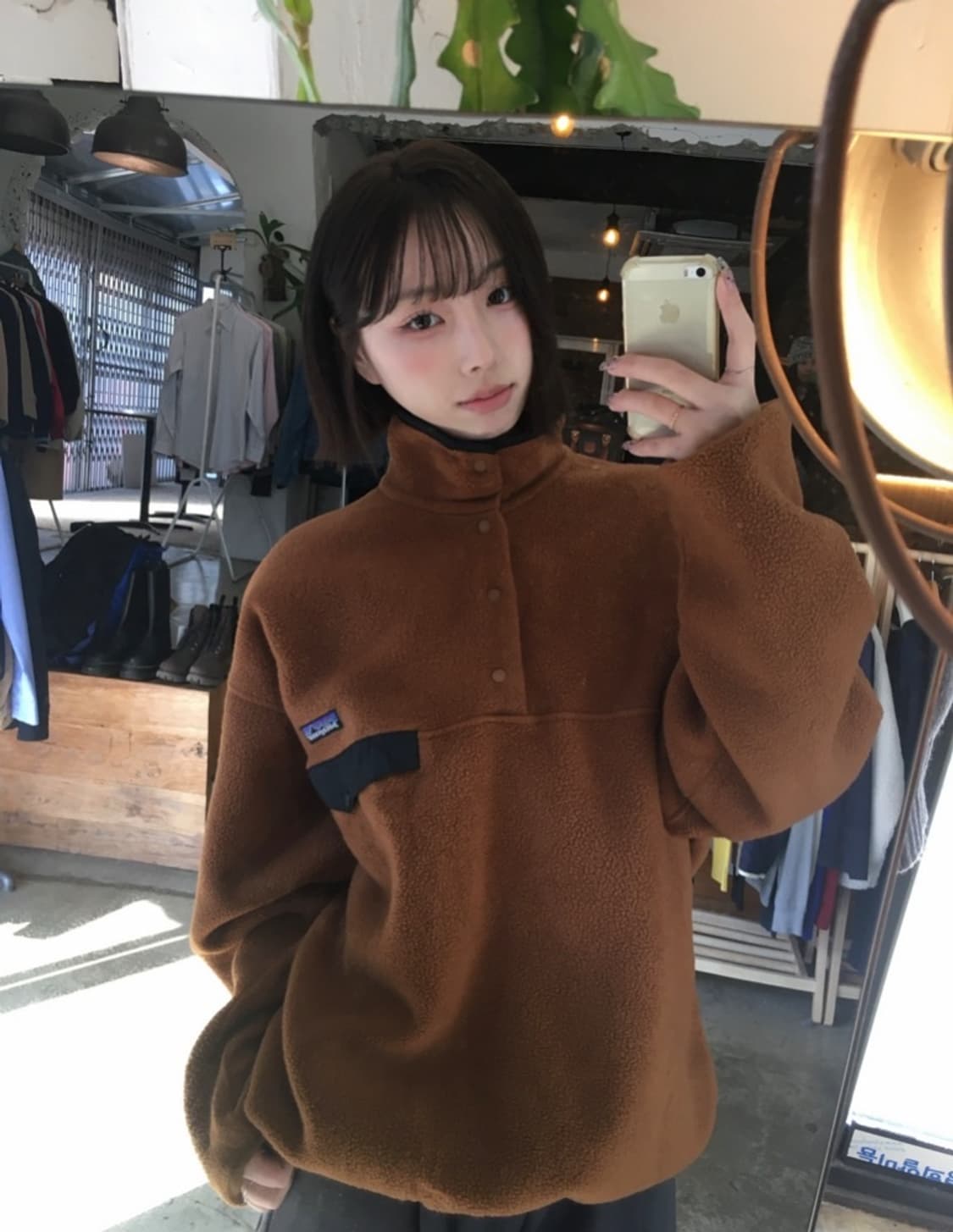 16235 - 파타고니아 카멜 브라운 신칠라 플리스 상품이미지1