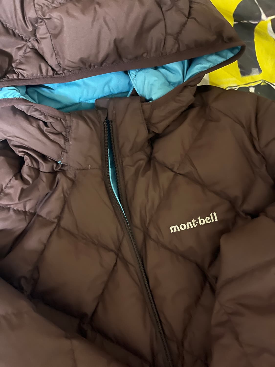 몽벨 리버시블 경량패딩 160size 상품이미지2