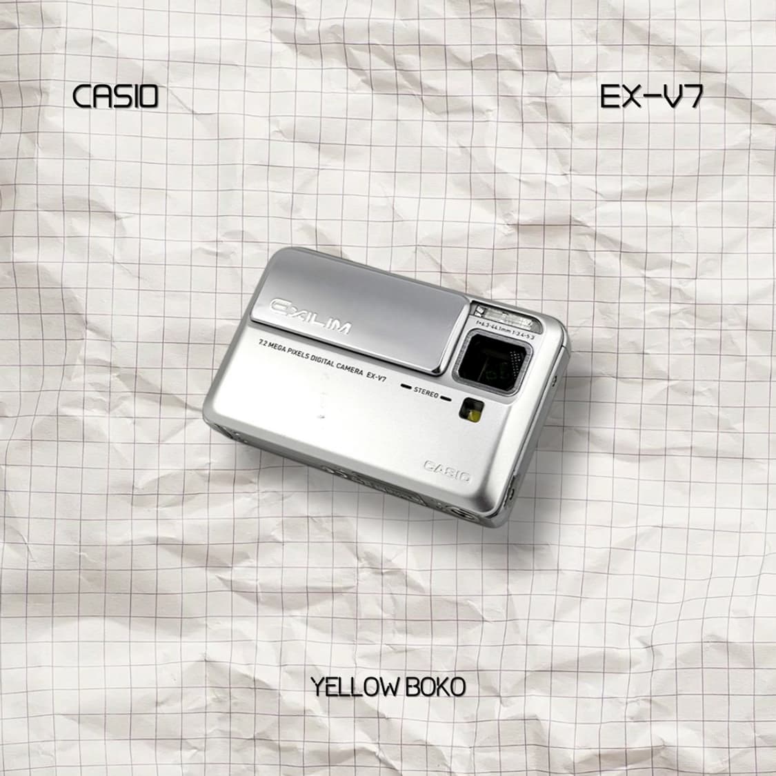 [💕메탈릭] CASIO 카시오 EX-V7 레트로 디지털 카메라 상품이미지1