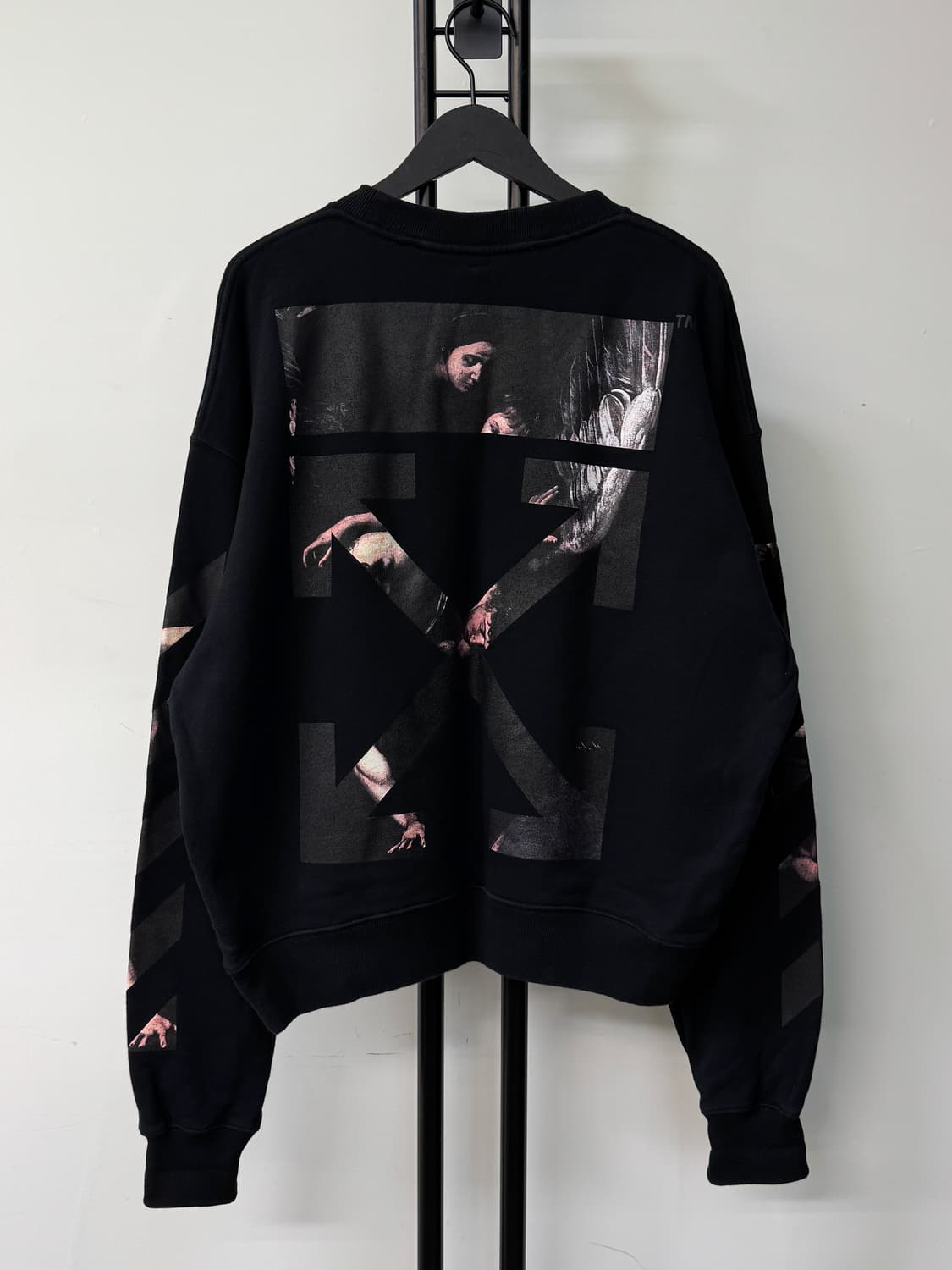 오프화이트 20ss 카라바조 애로우 스웻셔츠 상품이미지1