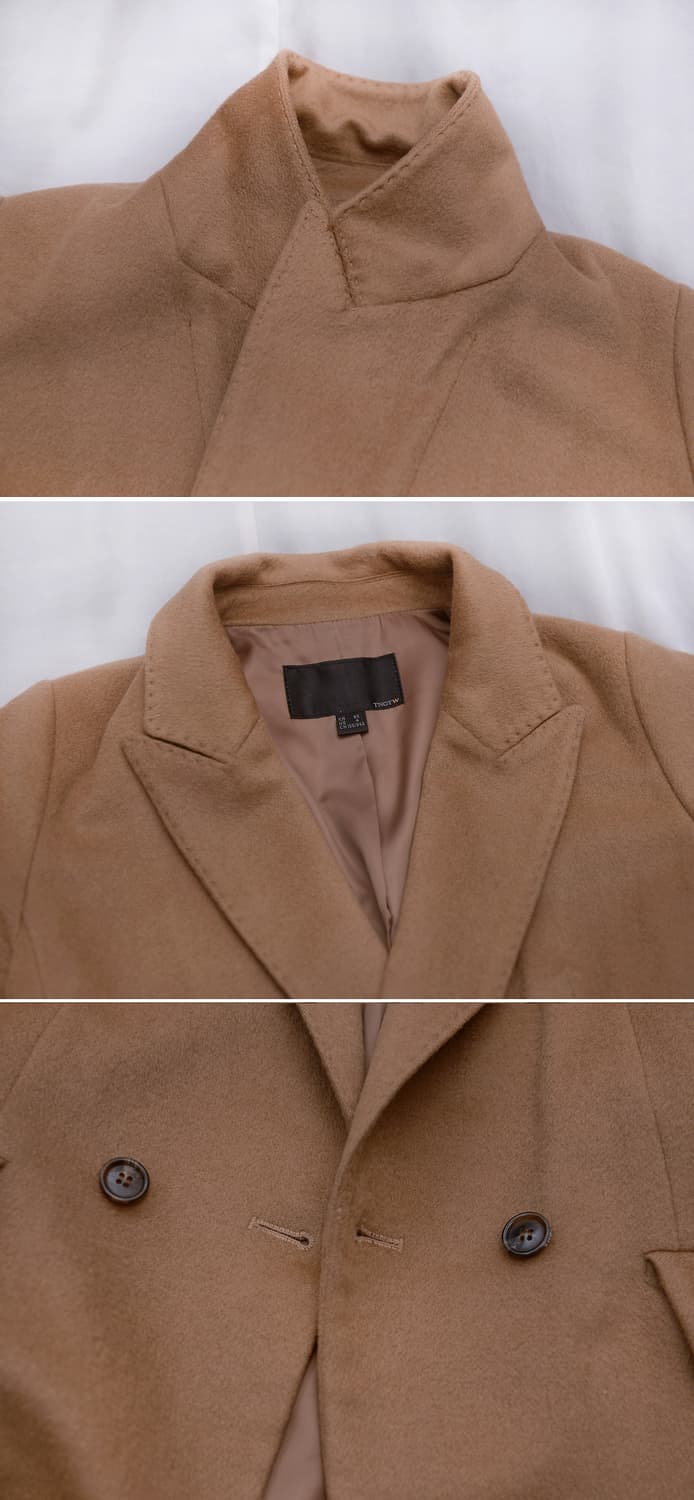 TNGT.W 캐시미어 클래식 더블 코트 (85 / 44-55) 상품이미지9