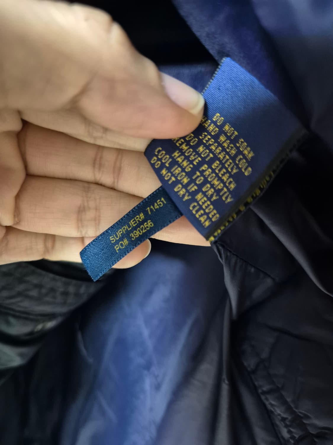 폴로 랄프로렌  블랙와치 타단 체크 패딩 조끼 라지 남성 상품이미지7