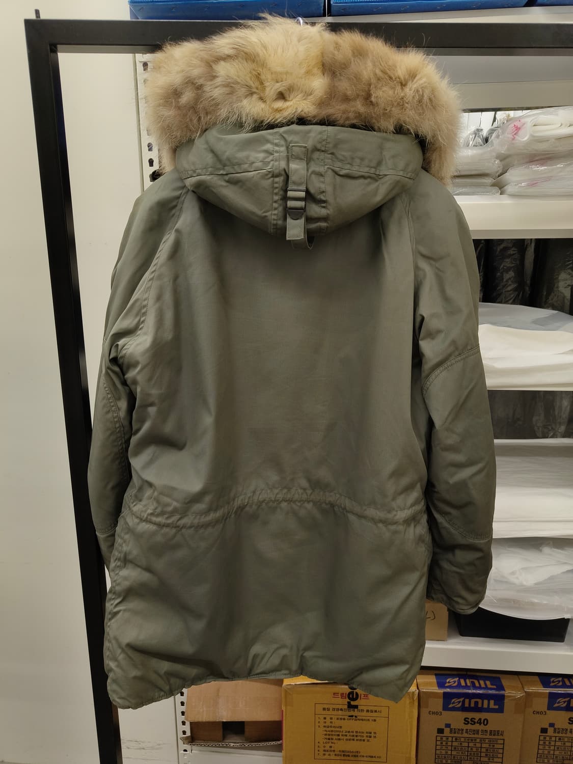 69년 생산 스카이라인 n3b 코튼 울파일 상품이미지6