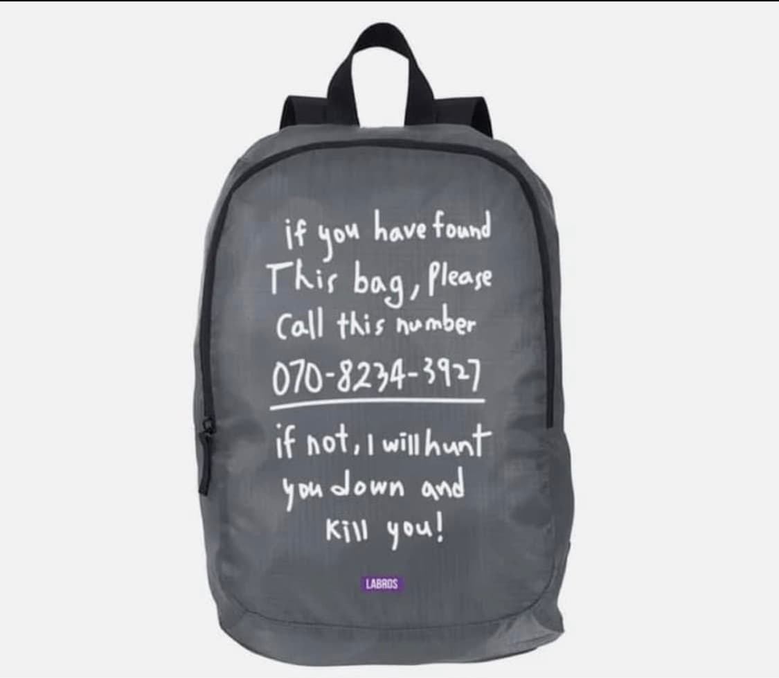 라브로스 킬유 가방 백팩 그레이 상품이미지1