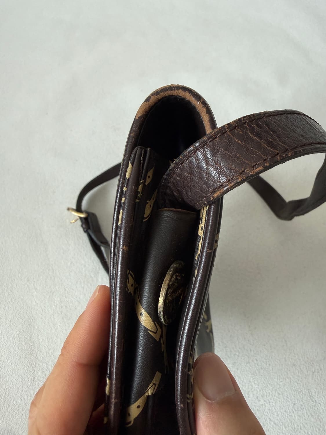 올드 롱샴(Longchamp) 레더 숄더백 상품이미지4