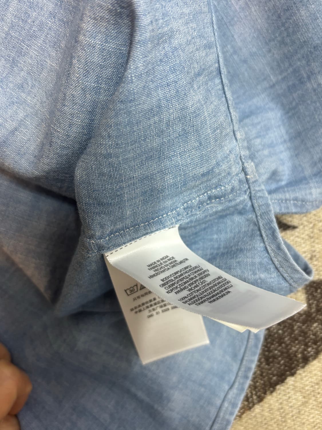 폴로 랄프로렌 샴브레이 셔츠 상품이미지10