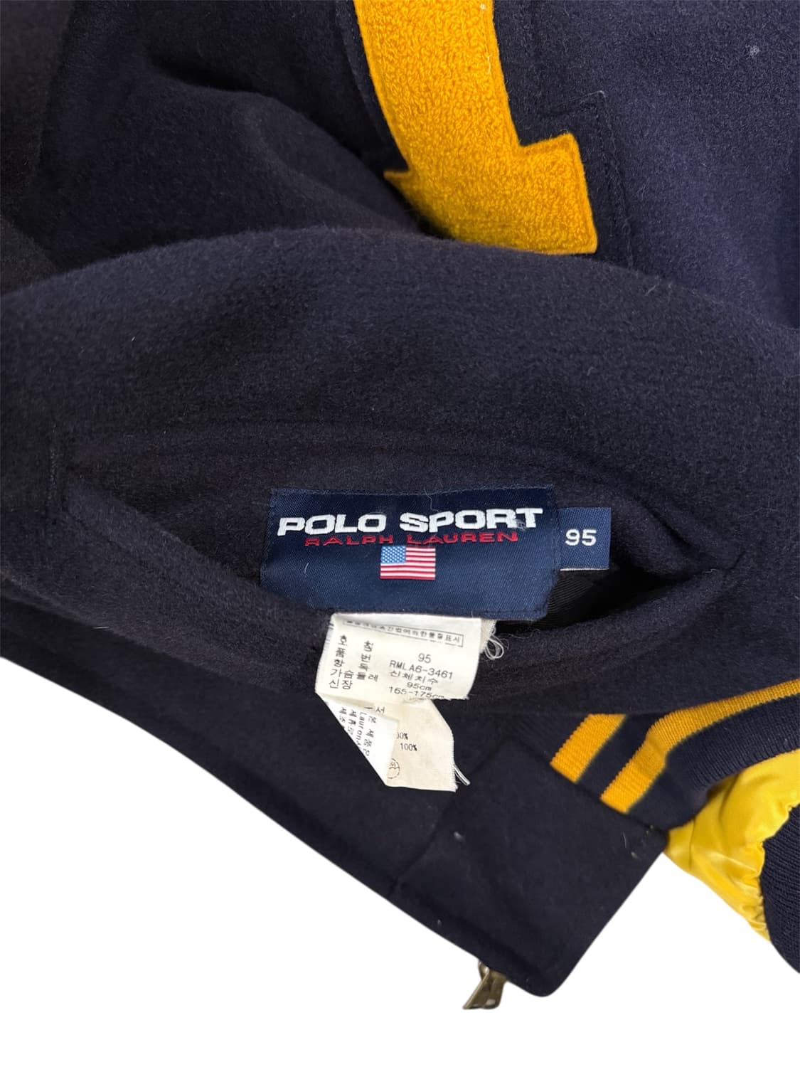 폴로 스포츠 90s 리버시블 바시티 자켓 상품이미지9