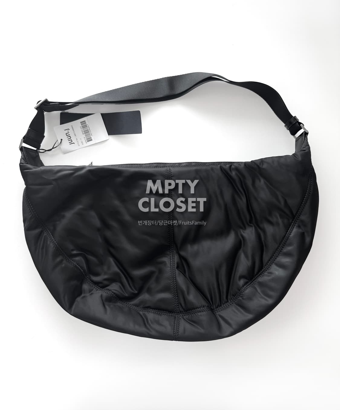 준지 성수에디션 나일론 호보백 크로스백 상품이미지3