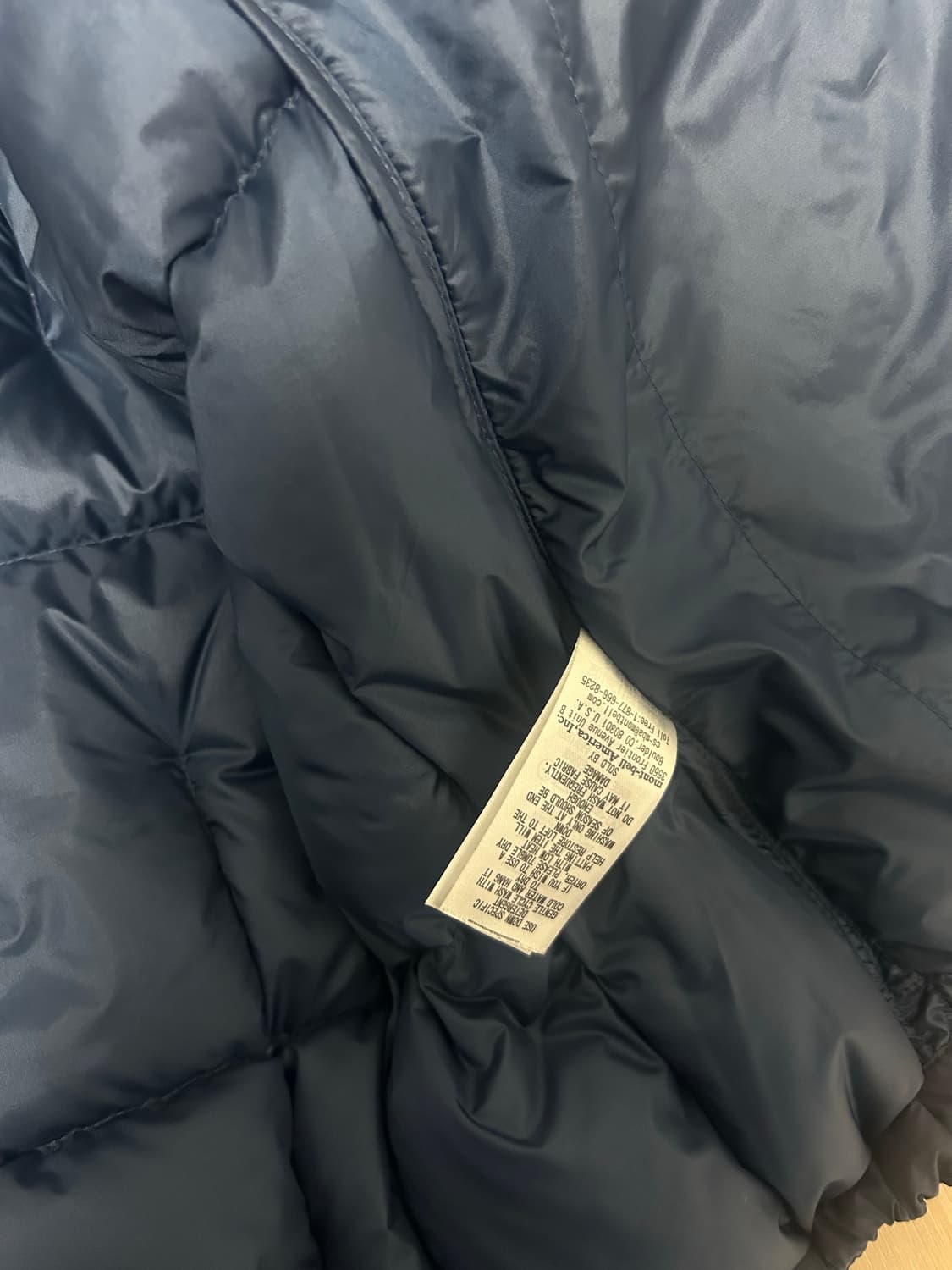 몽벨 네이지 패딩 m 상품이미지4