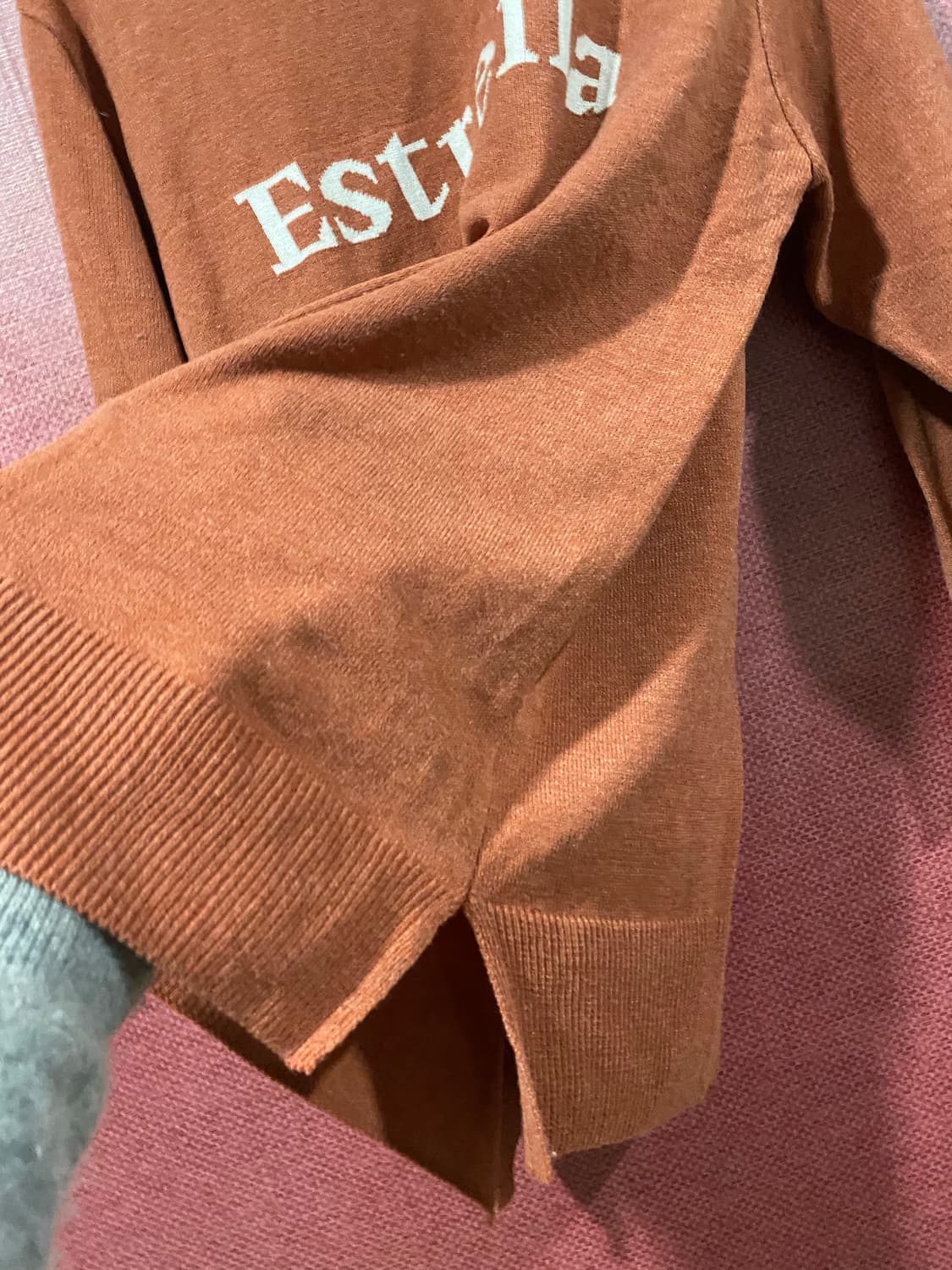 레터링 니트 상품이미지6