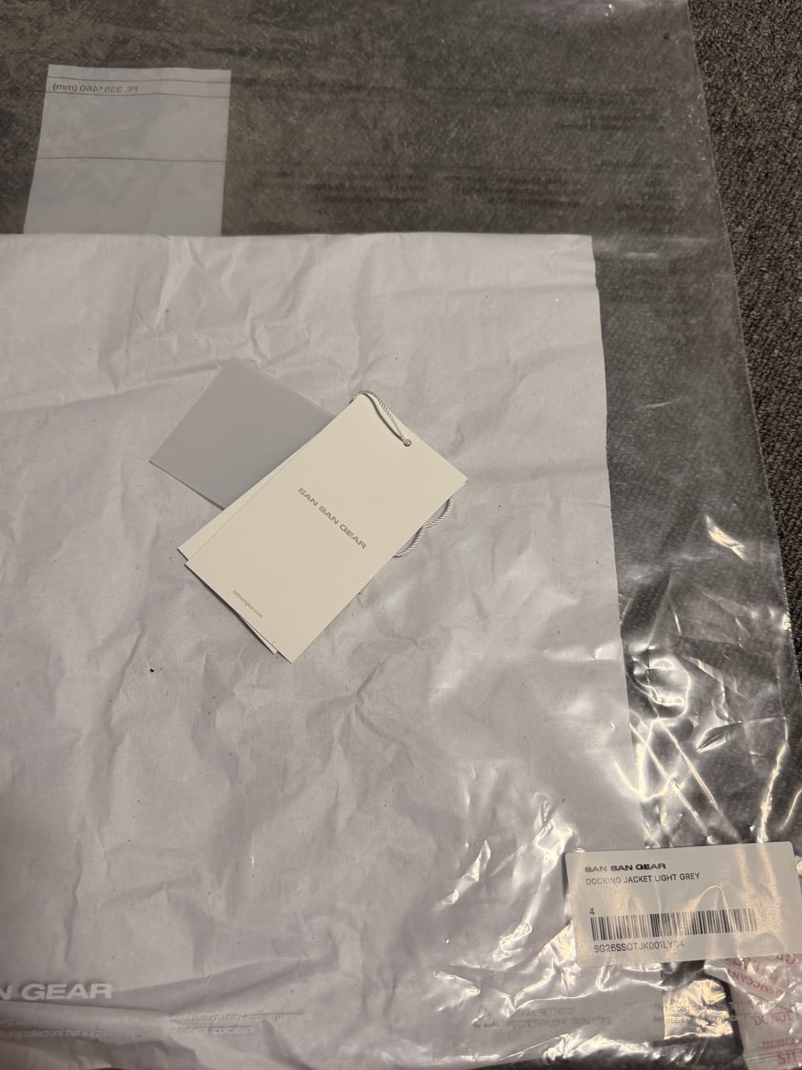 산산기어 도킹자켓 26ss 상품이미지5